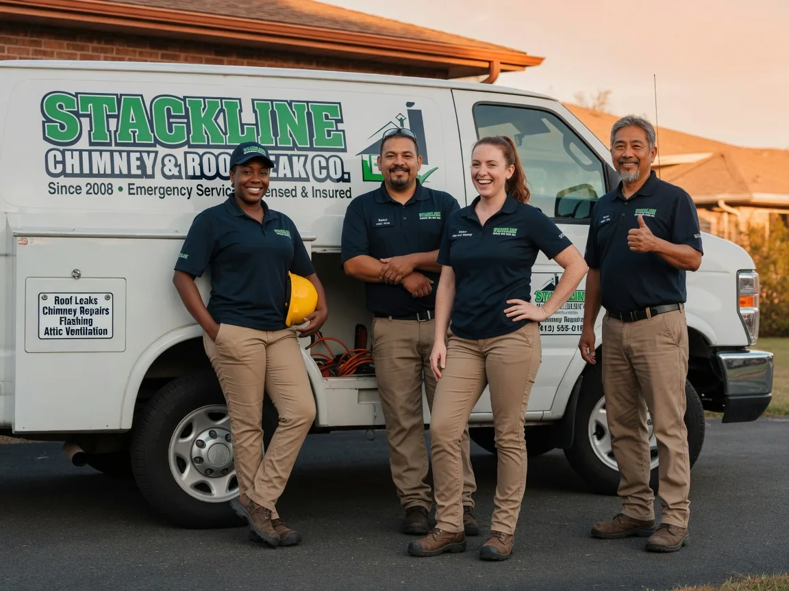 Chimney flashing repair company in Bowie, MD